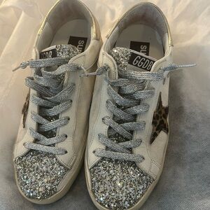 Golden goose super star sneakers size 8 US